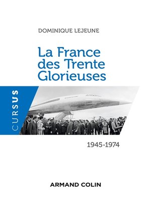 cover image of La France des Trente Glorieuses